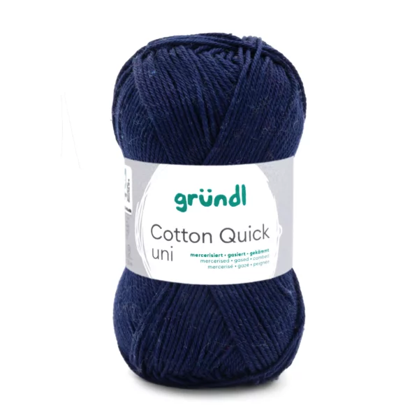 Coton Quick Uni bleu marine