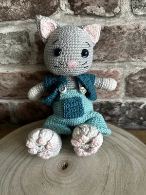 Amigurumi chat gaston