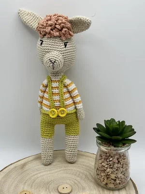 Amigurumi rio l'alpaga au crochet