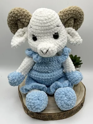 Amigurumi Bélier au crochet