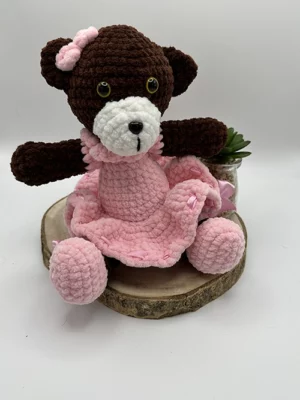 Amigurumi ourson danseuse crochet